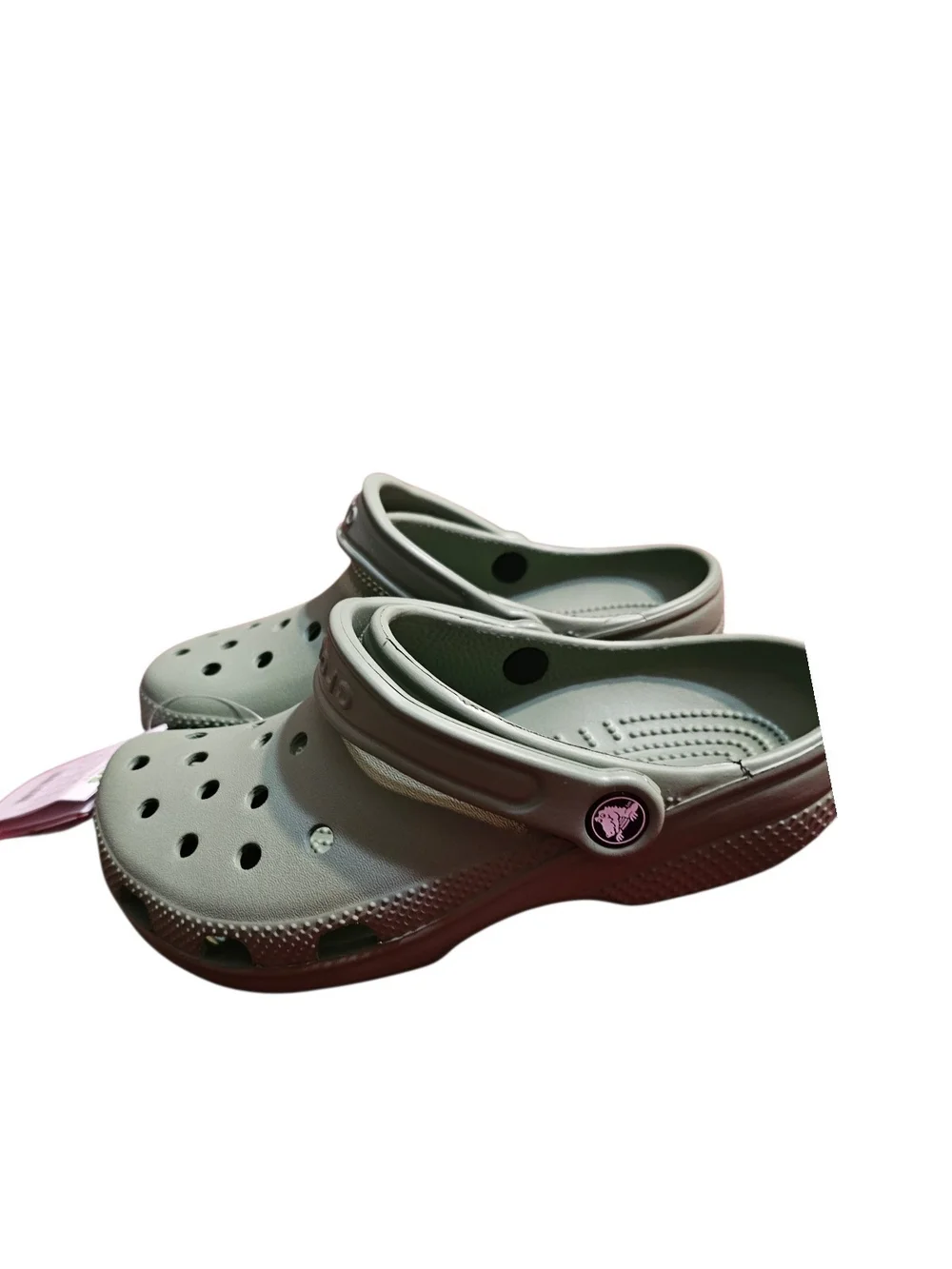 CROCS Kids Classic Clog in Sage Green